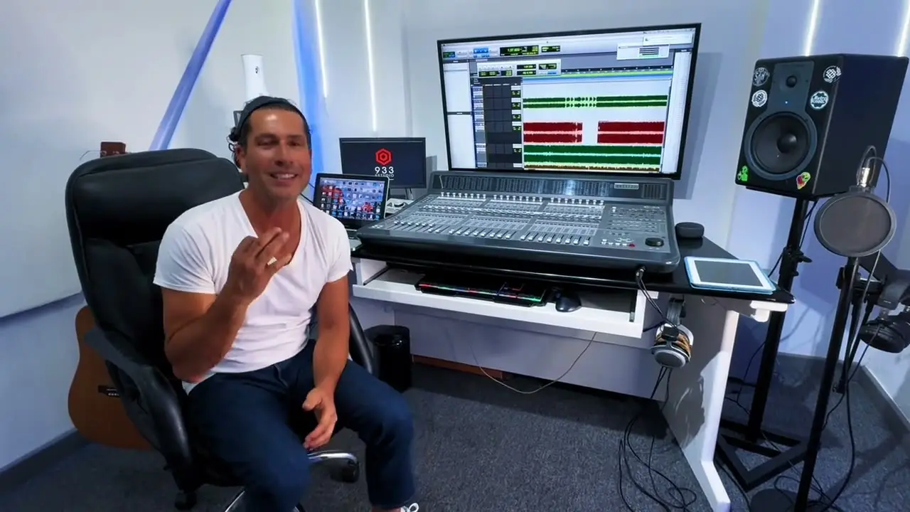 El estudio por dentro